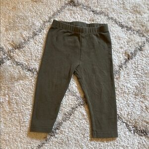 Pehr Olive Green organic cotton Leggings